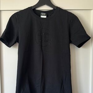 Chanel Uniform Black T-shirt